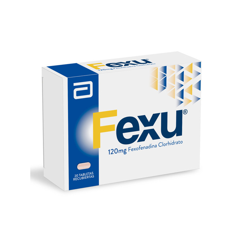 FEXU 120 MG 20 TABLETAS RECUBIERTAS