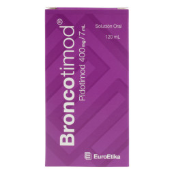BRONCOTIMOD SOLUCION ORAL 400 MG 120 ML
