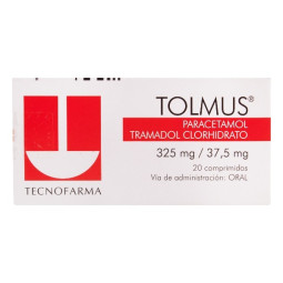 TOLMUS 325/37.5MG 20 COMPRIMIDOS