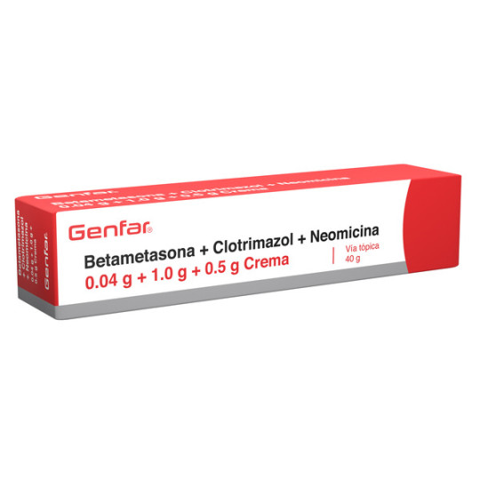 CLOTRIMAZOL NEOMICINA BETAMETASONA 40 G GENFAR