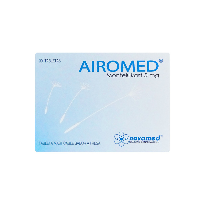 AIROMED 5 MG 30 TABLETAS MASTICABLES