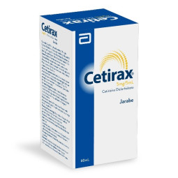 CETIRAX JARABE 5MG/5ML 60 ML