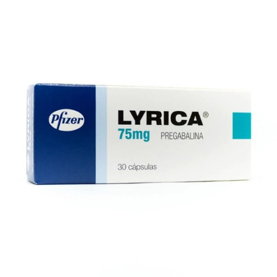 LYRICA 75 MG 30 CAPSULAS