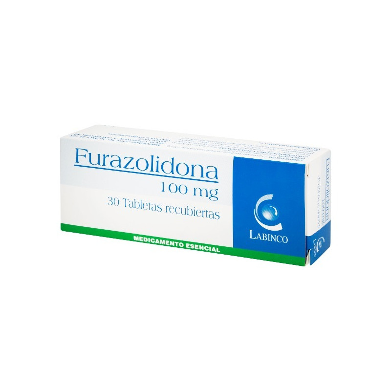 FURAZOLIDONA 100 MG 30 TABLETAS RECUBIERTAS