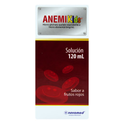 ANEMIKIDS JARABE FRUTOS ROJOS 120 ML