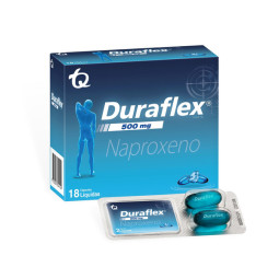 DURAFLEX 500 MG 18 CAPSULAS LIQUIDAS