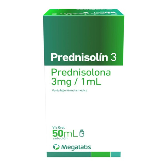 PREDNISOLIN 3MG/1ML 50 ML