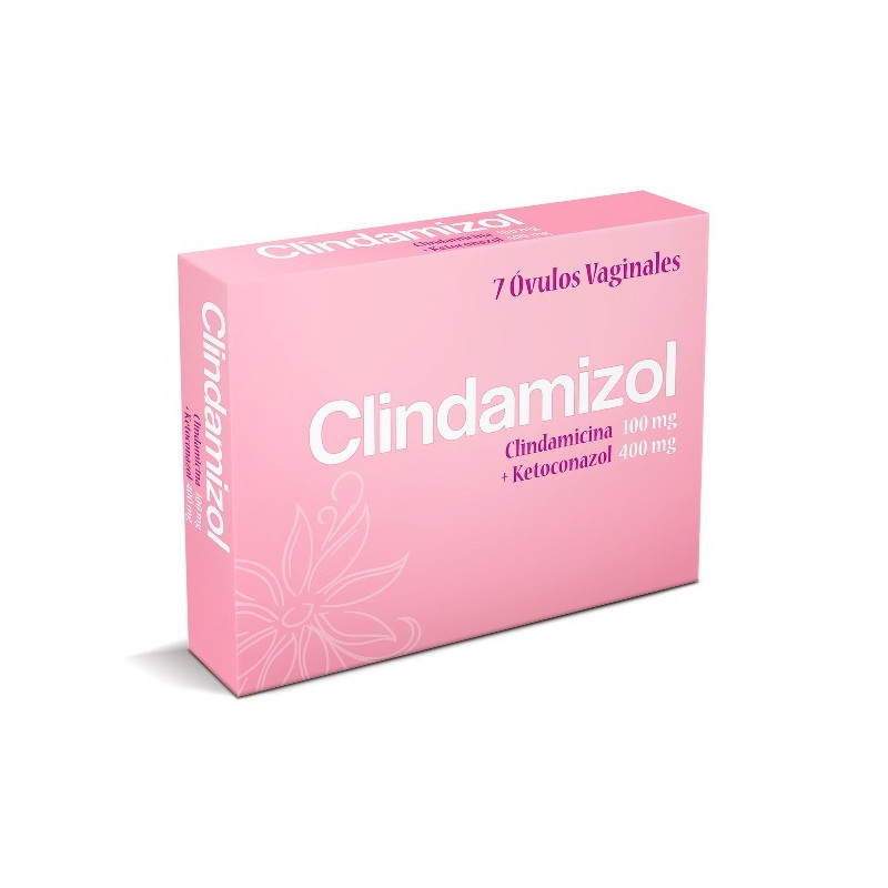 CLINDAMIZOL 100/400MG 7 OVULOS