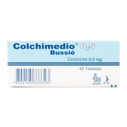 COLCHIMEDIO 0.5 MG 40 TABLETAS