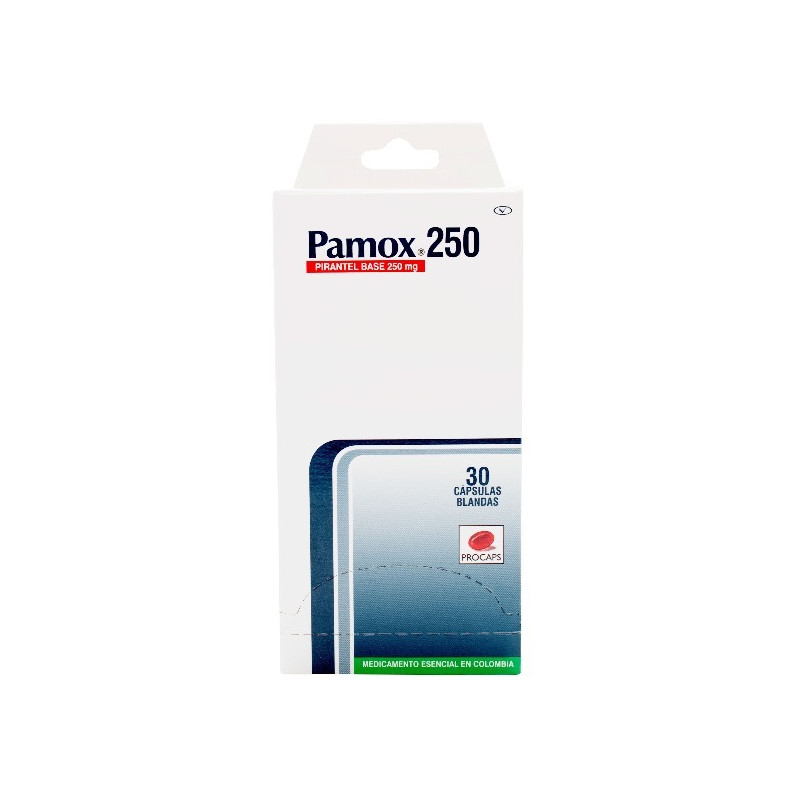 PAMOX 250 MG 30 CAPSULAS BLANDAS
