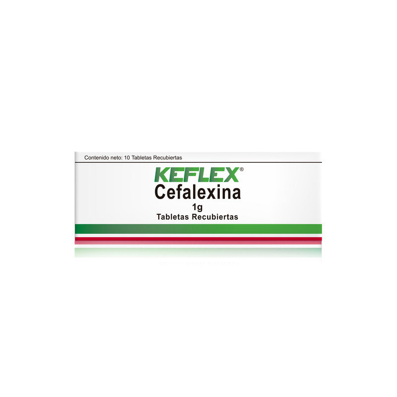 KEFLEX 1 G 10 TABLETAS RECUBIERTAS