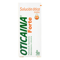 OTICAINA FORTE SOLUCION OTICA 8 ML