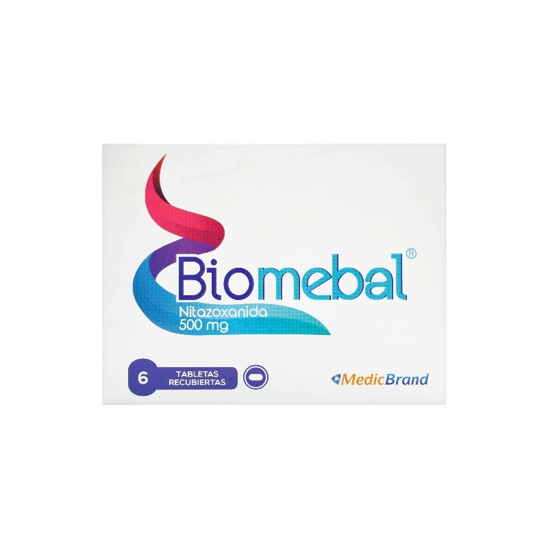 BIOMEBAL 500 MG 6 TABLETAS