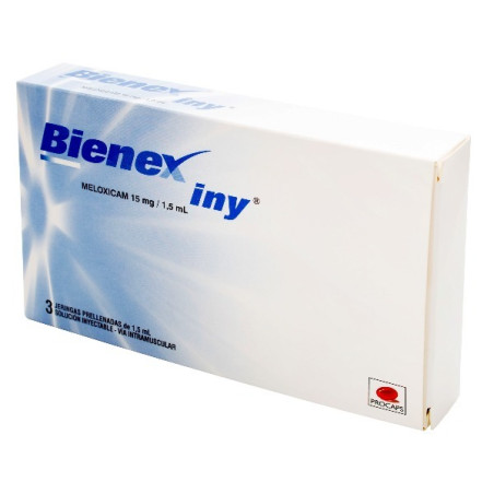 BIENEX 15 MG/1.5 ML 3 AMPOLLAS