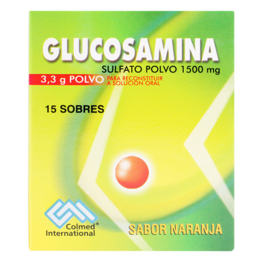 GLUCOSAMINA 1500 MG 15 SOBRES COLMED
