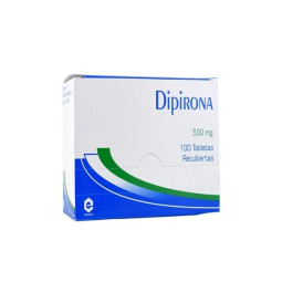 DIPIRONA 500 MG 100 TABLETAS RECUBIERTAS EXPOFARMA