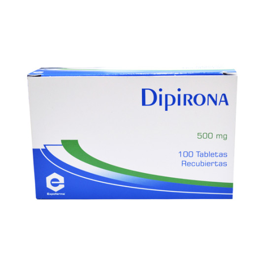 DIPIRONA 500 MG 100 TABLETAS RECUBIERTAS EXPOFARMA