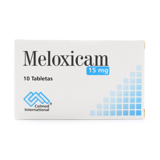 MELOXICAM 15 MG 10 TABLETAS COLMED