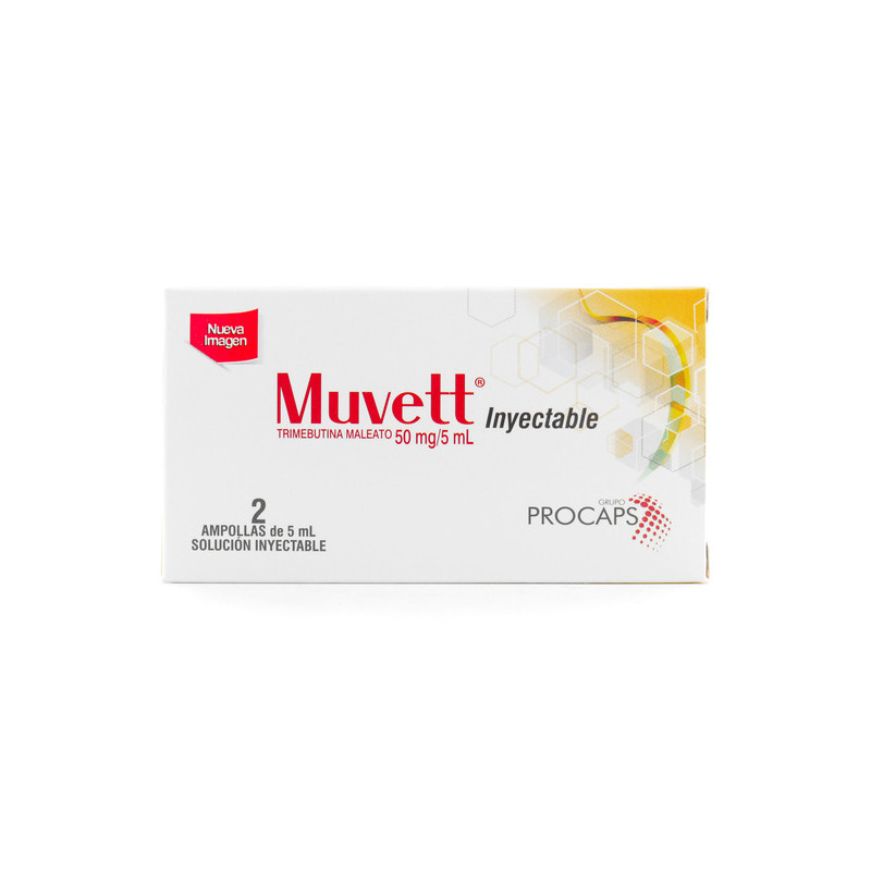 MUVETT 50MG/5ML 2 AMPOLLAS