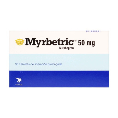 MYRBETRIC 50 MG 30 TABLETAS LIBERACION PROLONGADA