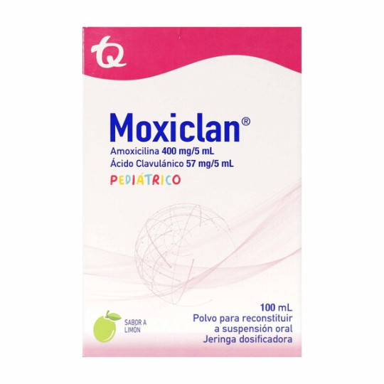 MOXICLAN PEDIATRICO 400MG/5ML 100 ML