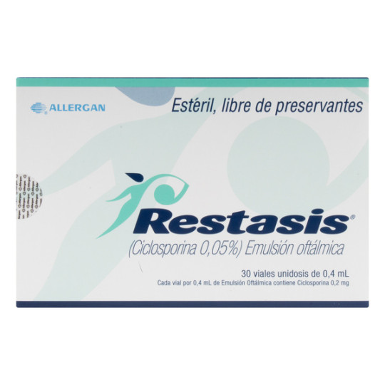 RESTASIS 0.05% 0.4 ML 30 VIALES