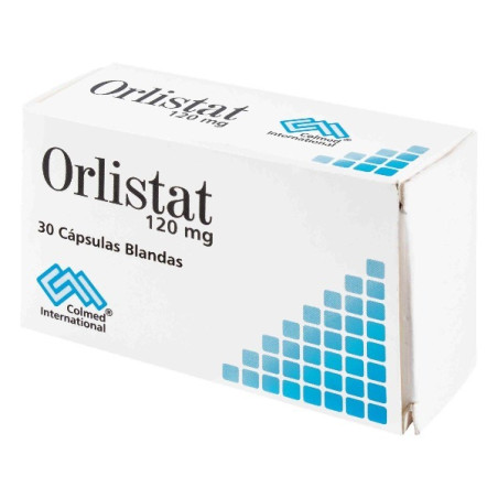 ORLISTAT 120 MG 30 CAPSULAS BLANDAS COLMED