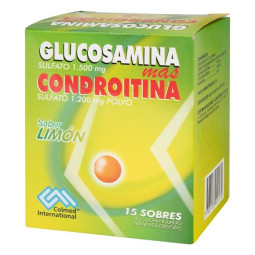 GLUCOSAMINA CONDROITINA LIMON 15 SOBRES COLMED