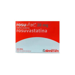 ROSUVITAE 20 MG 28 COMPRIMIDOS RECUBIERTAS