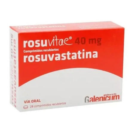 ROSUVITAE 40 MG 28 COMPRIMIDOS RECUBIERTAS
