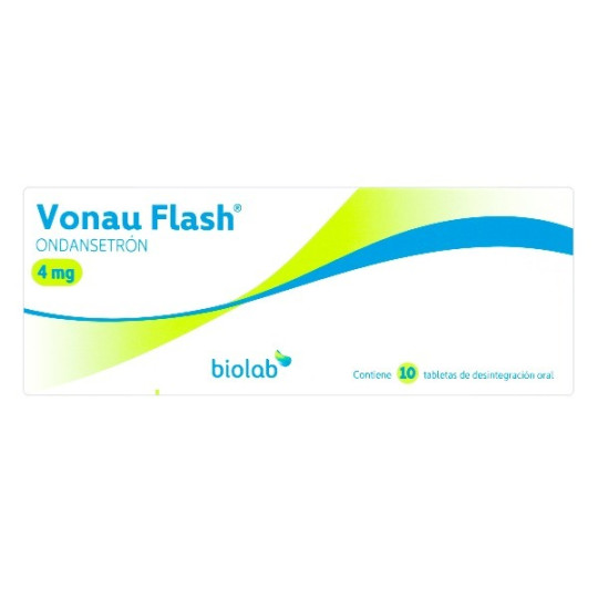 VONAU FLASH 4 MG 10 TABLETAS DE DESINTEGRACION ORAL