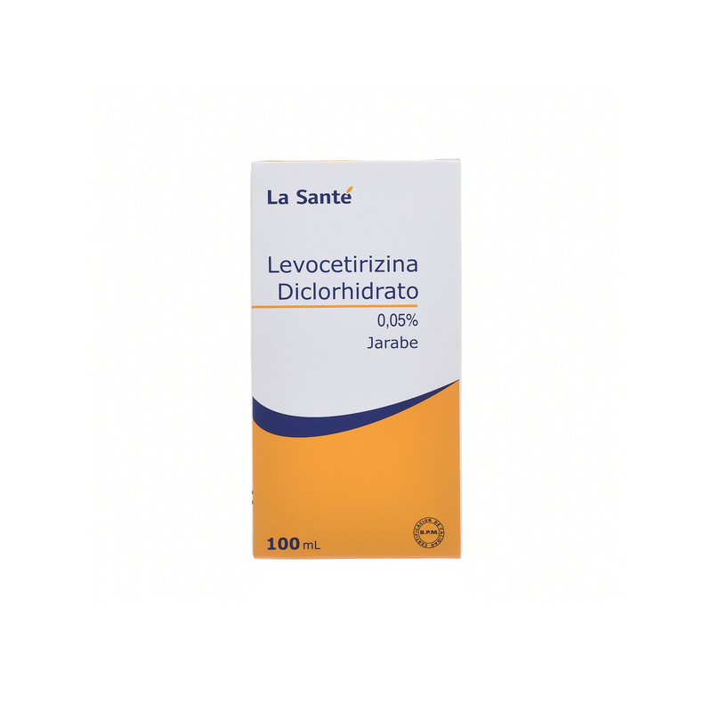 LEVOCETIRIZINA JARABE 0.05% 100 ML LA SANTE