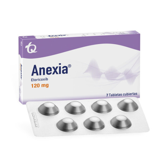 ANEXIA 120MG 7 TABLETAS CUBIERTAS