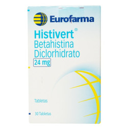 HISTIVERT 24 MG 30 TABLETAS