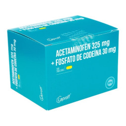 ACETAMINOFEN CODEINA 325/30MG 100 TABLETAS LAPROFF