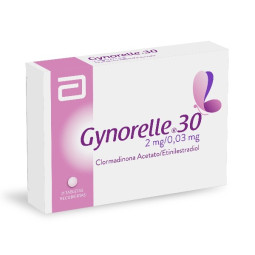GYNORELLE 30 2MG/0.03MG 21 TABLETAS RECUBIERTAS
