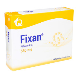 FIXAN 550 MG 14 TABLETAS RECUBIERTAS