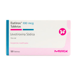 EUTIROX 100 MCG 50 TABLETAS