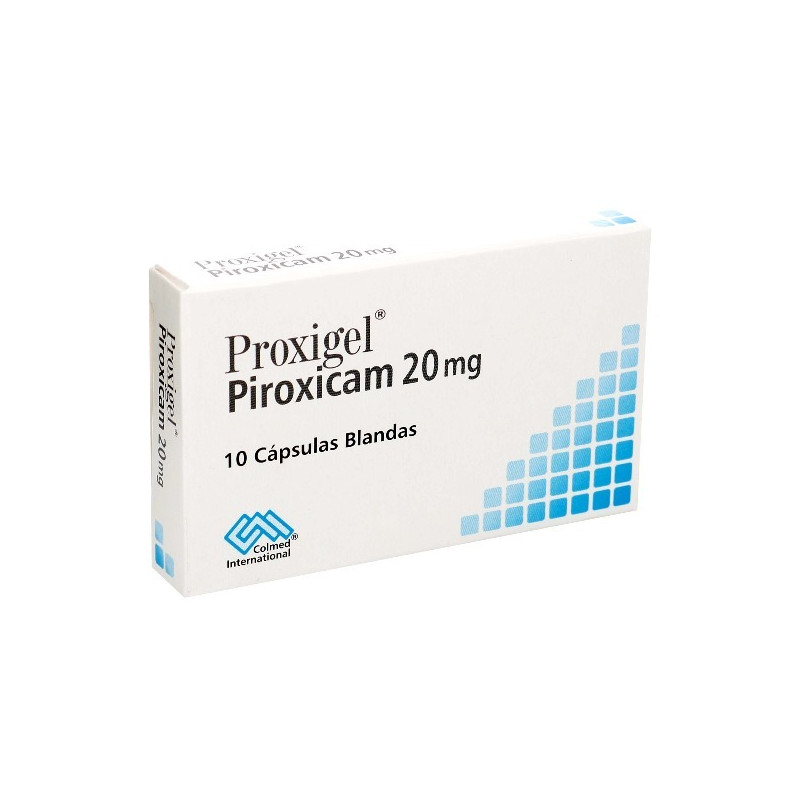 PROXIGEL 20 MG 10 CAPSULAS BLANDAS