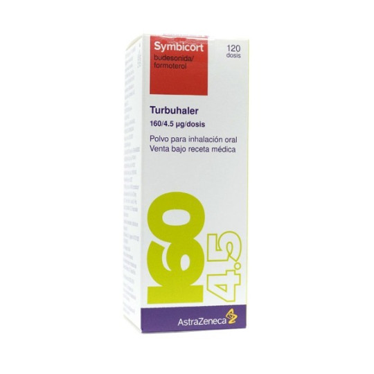 SYMBICORT TURBUHALER 160/4.5 MCG 120 DOSIS