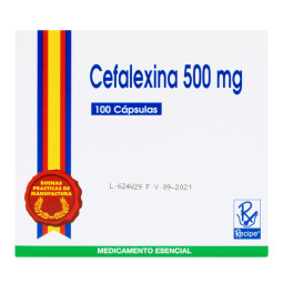 CEFALEXINA 500 MG 100 CAPSULAS RECIPE