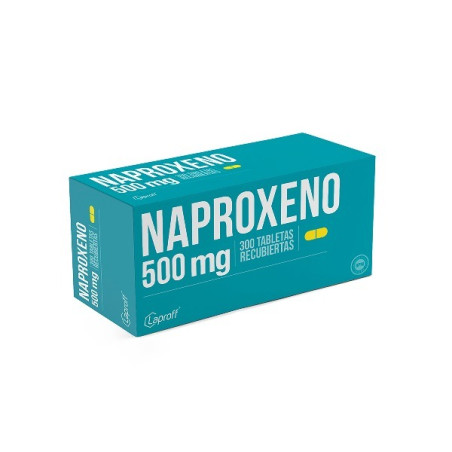 NAPROXENO 500 MG 300 TABLETAS RECUBIERTAS LAPROFF