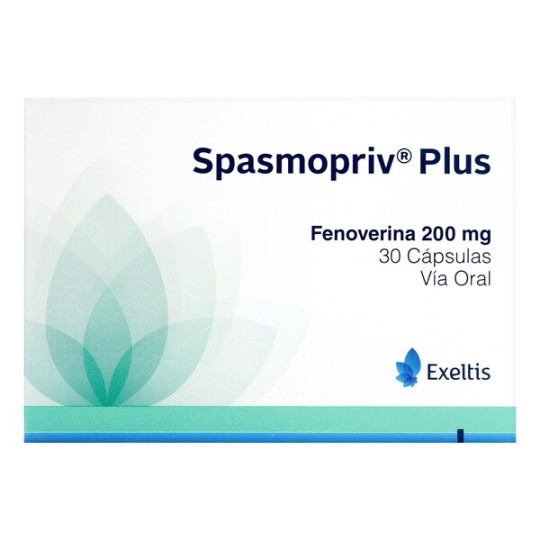 SPASMOPRIV PLUS 200 MG 30 CAPSULAS
