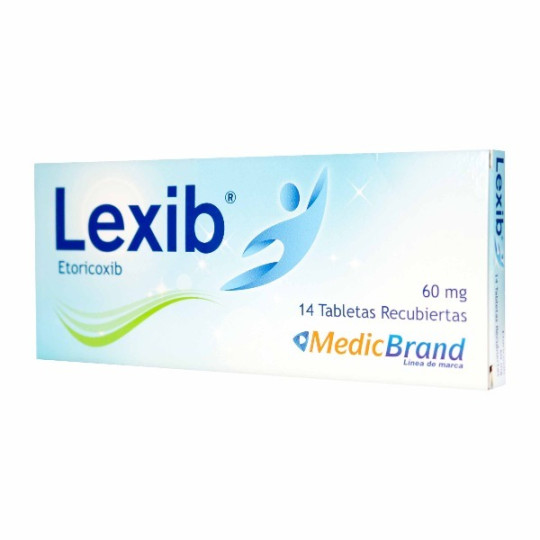 LEXIB 60 MG 14 TABLETAS RECUBIERTAS
