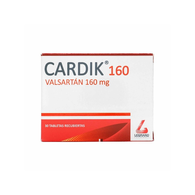 CARDIK 160 MG 30 TABLETAS