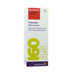 SYMBICORT TURBUHALER 160/4.5 MCG 60 DOSIS