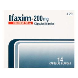 IFAXIM 200 MG 14 CAPSULAS BLANDAS