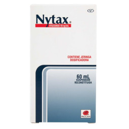 NYTAX SUSPENSION RECONSTITUIDA 100MG/5ML 60 ML