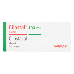 CILOSTAL 100 MG 30 TABLETAS