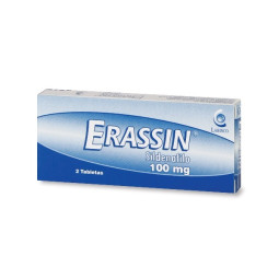ERASSIN 100 MG 2 TABLETAS RECUBIERTAS